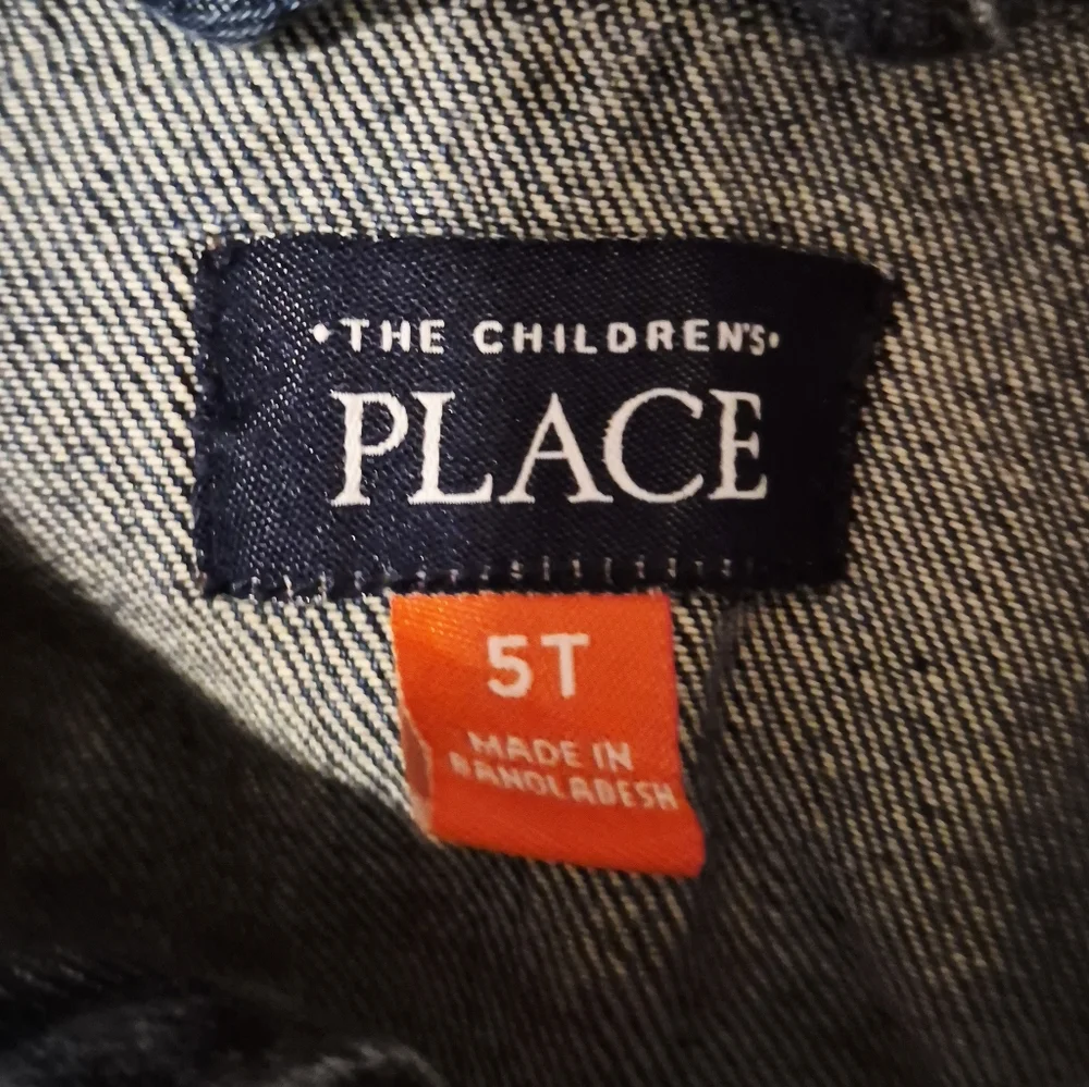 The Children's Place Classic Blue Jean Jacket Size 5T
